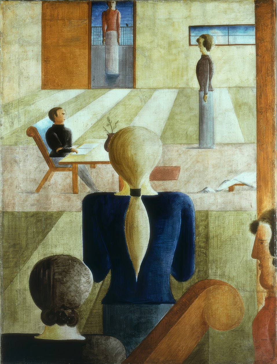kadın okulu by Oskar Schlemmer