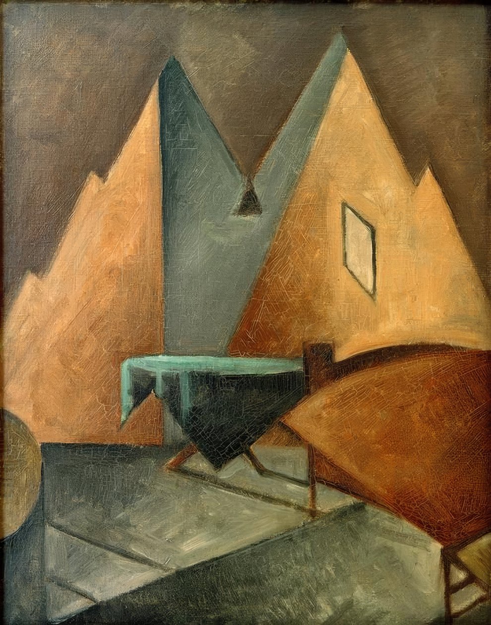 İç mekan by Oskar Schlemmer