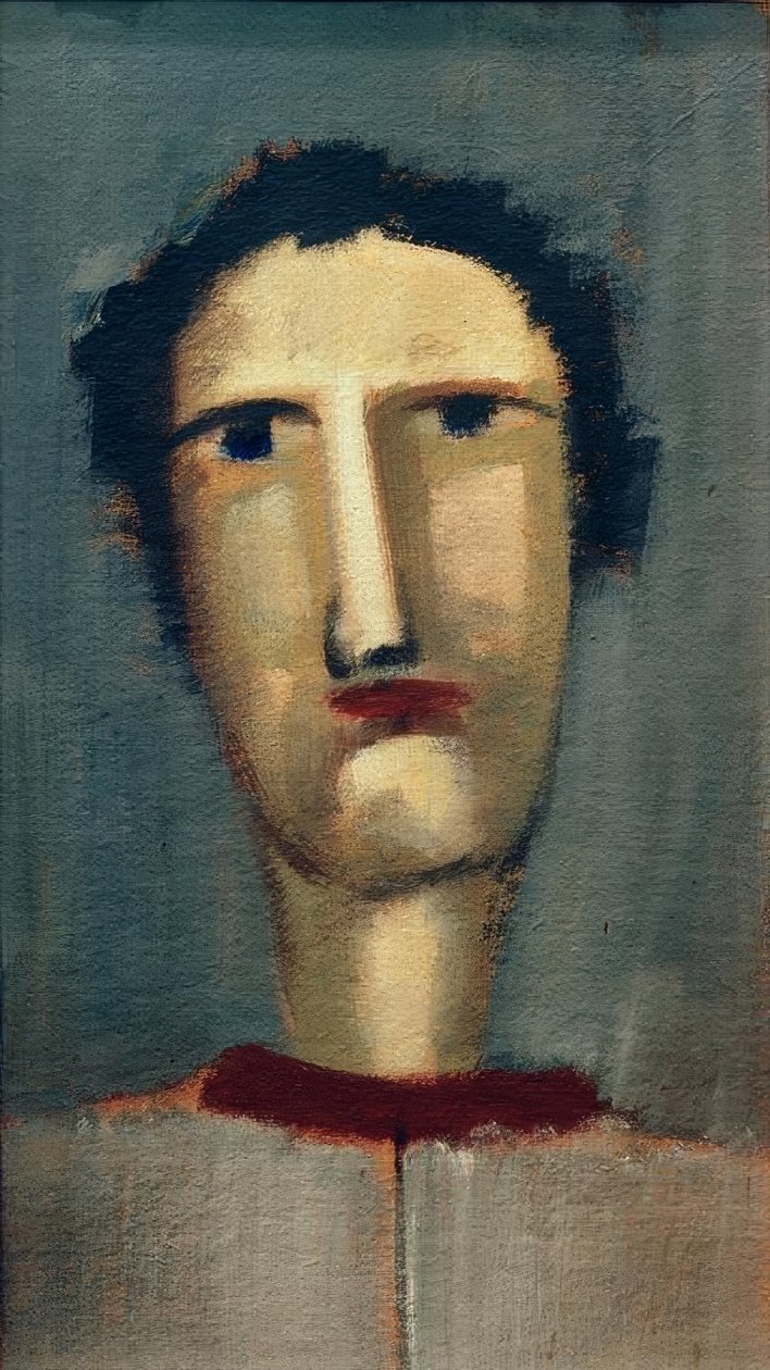kuatrocentist by Oskar Schlemmer