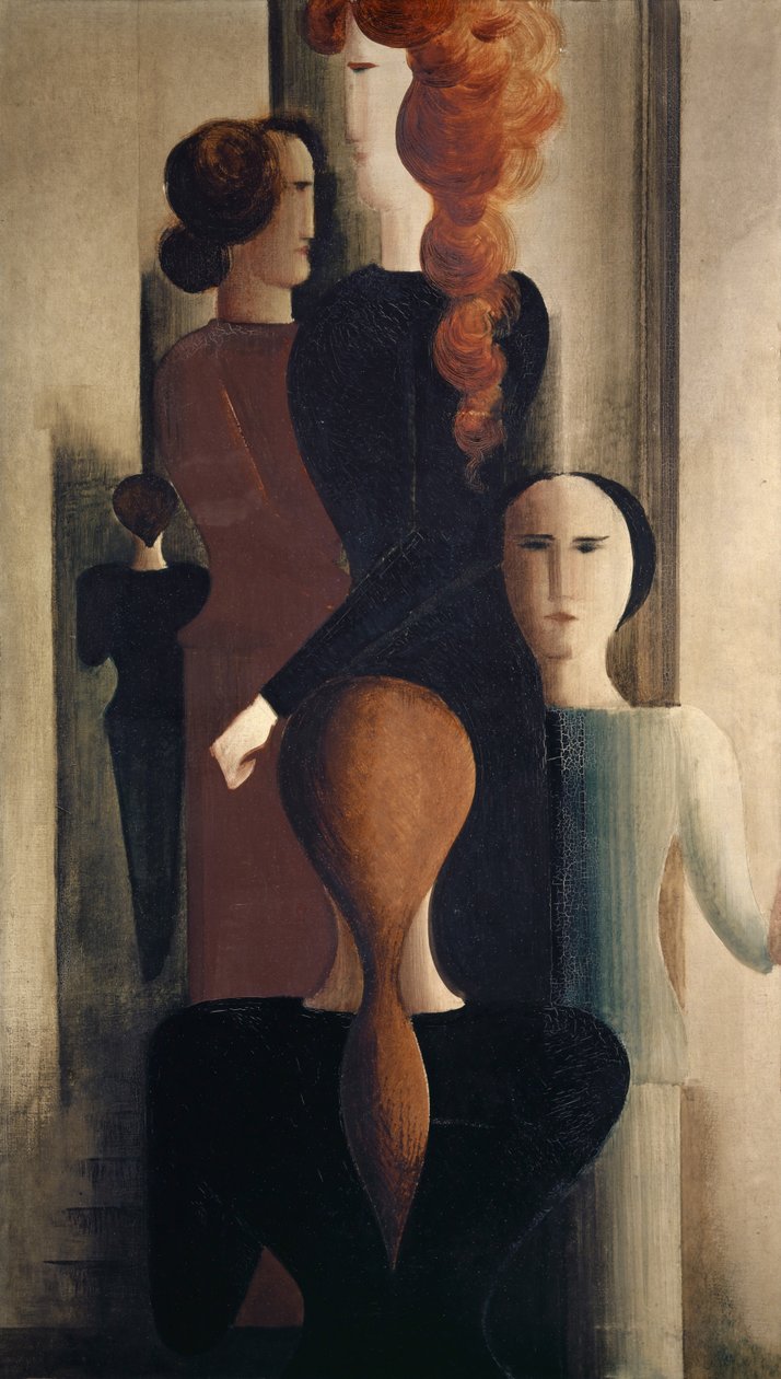 Merdivendeki Kadınlar by Oskar Schlemmer