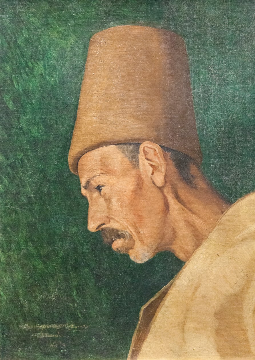 Kökenoğlu Rıza Efendi by Osman Hamdi Bey