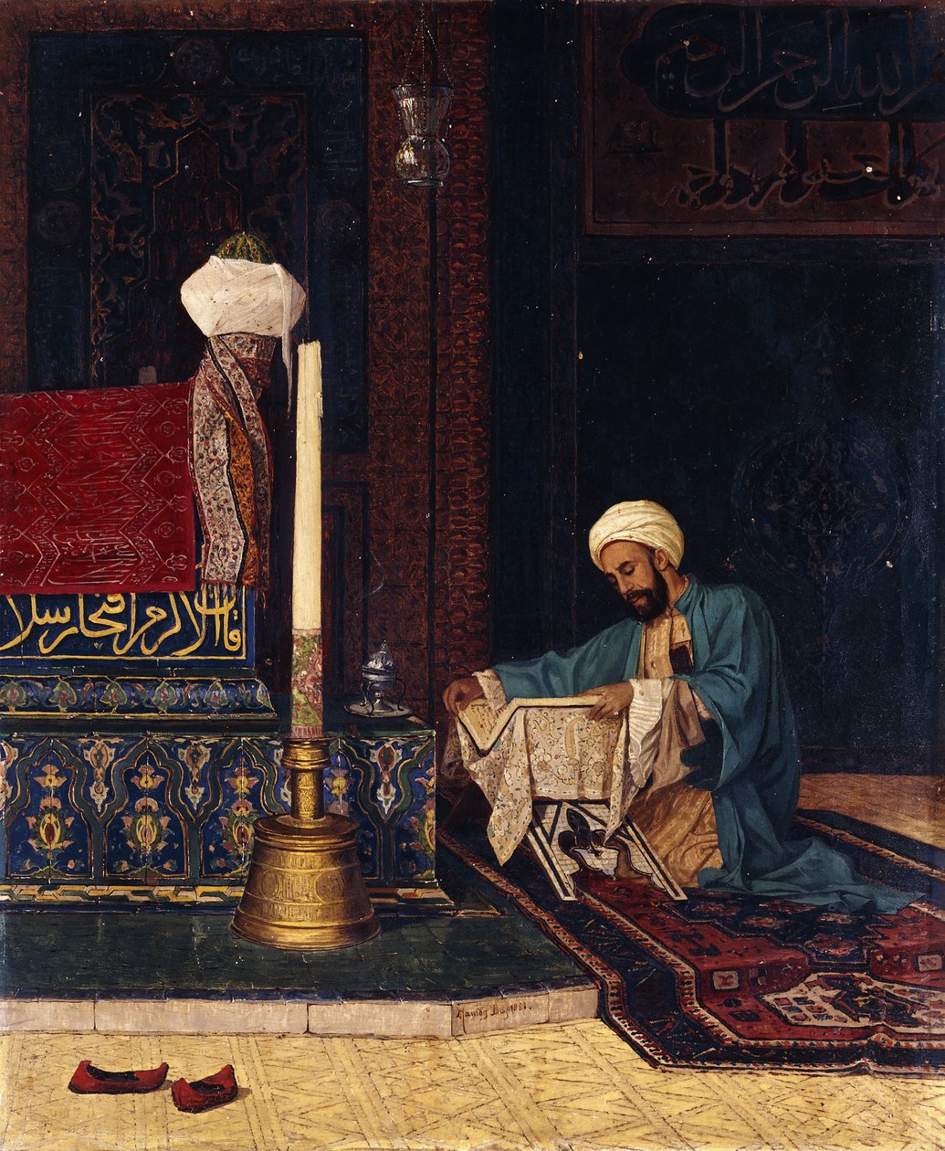 I. Mehmed Türbesi, Yeşil Türbe, Bursa, 1881 by Osman Hamdi Bey