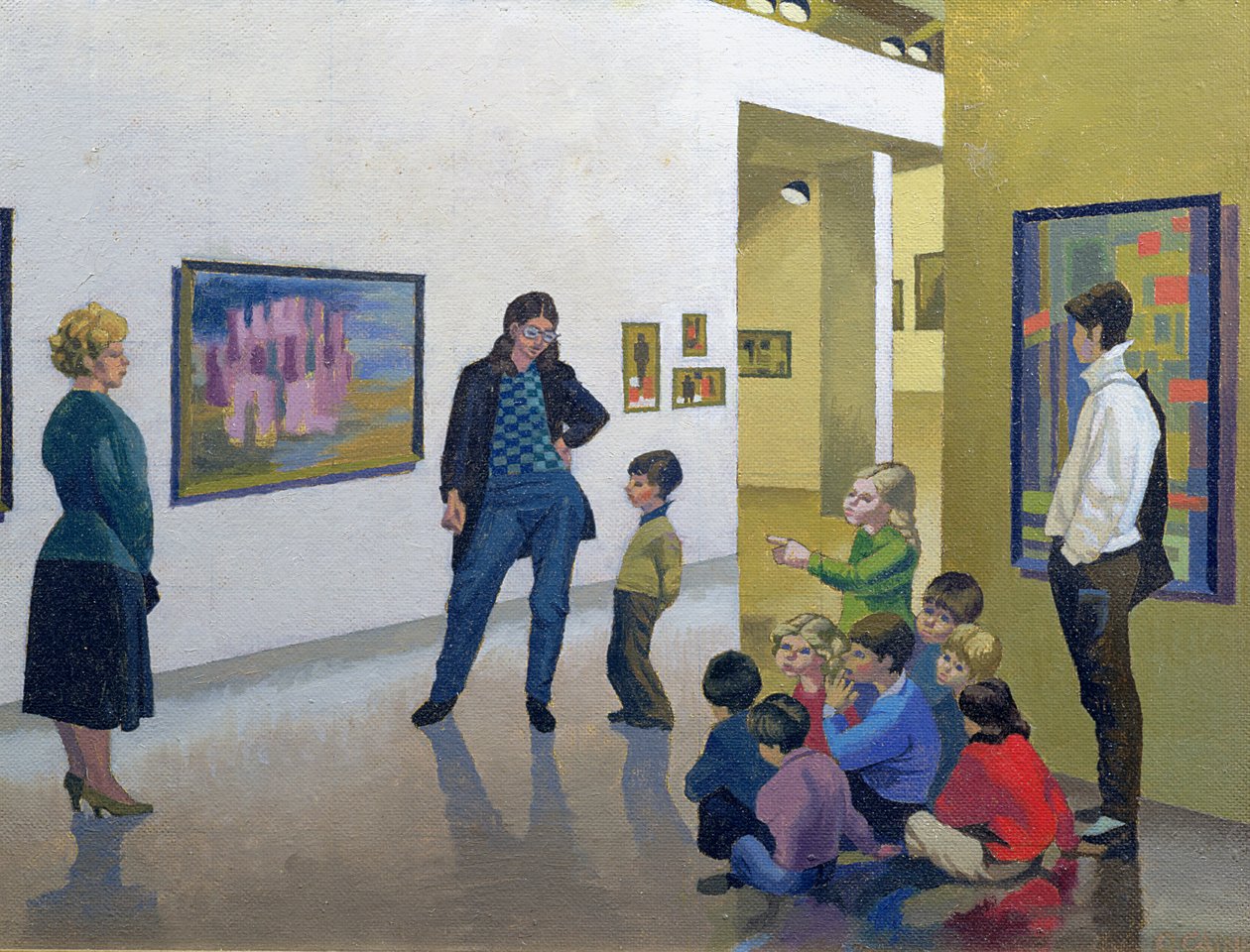 Sanat Dersi, Calais by Osmund Caine