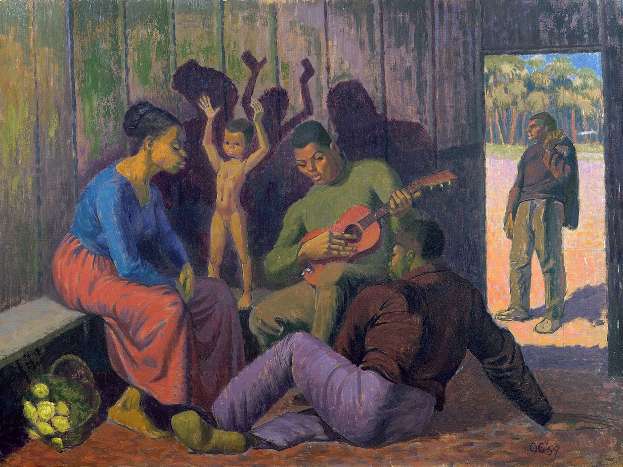 Siyah insanlar Spiritüel, 1959 by Osmund Caine