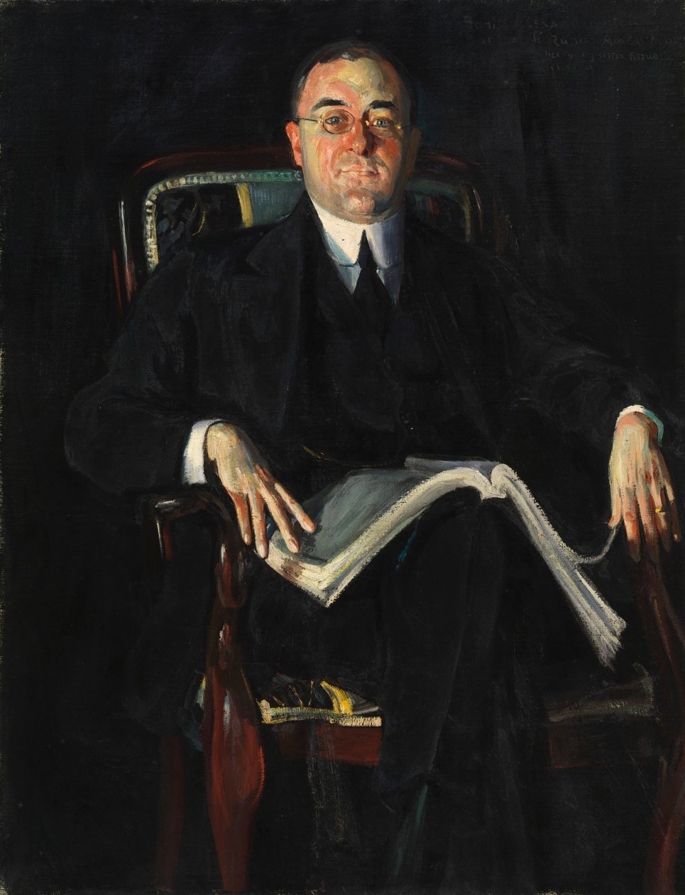 Rusya Büyükelçisi Boris Aleksandroviç Bakhmeteff. by Ossip Perelma
