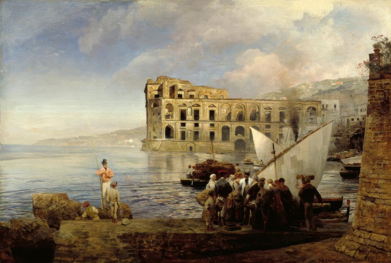 O.Achenbach, Kraliçe Anna