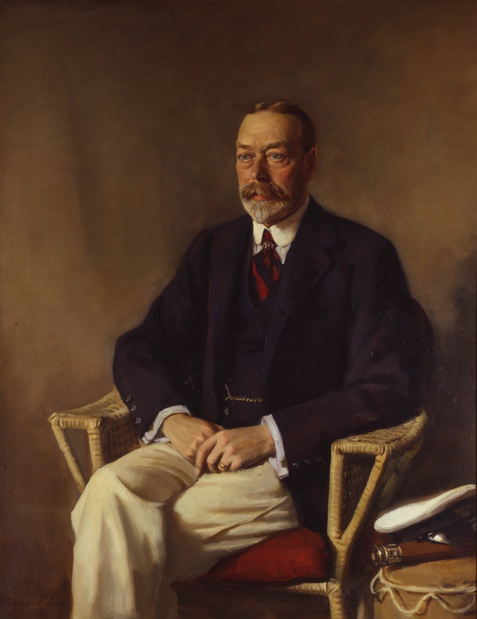 George V tarafından Oswald Birley by Oswald Hornby Joseph Birley