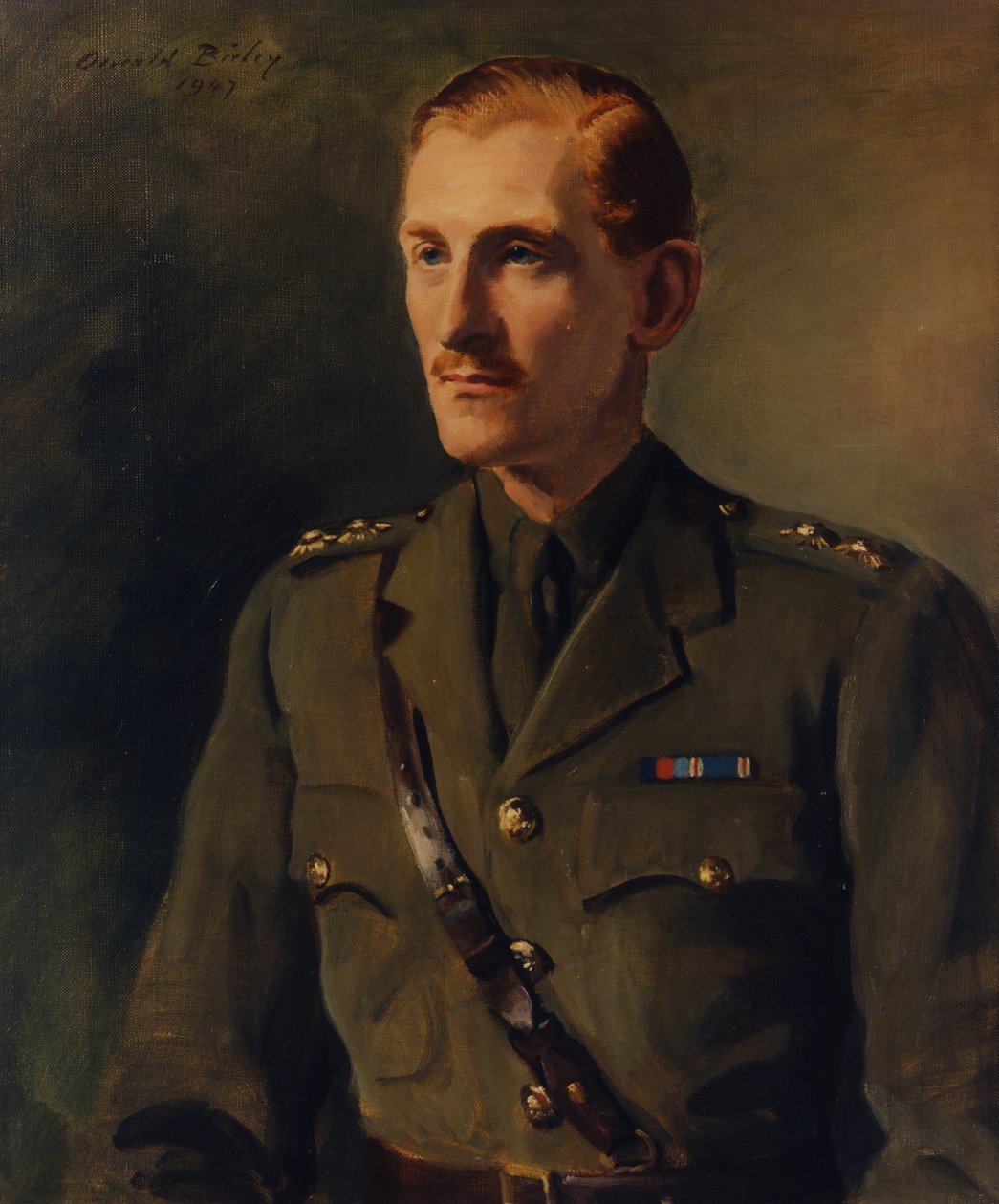 9. Northumberland Dükü'nün portresi by Oswald Hornby Joseph Birley