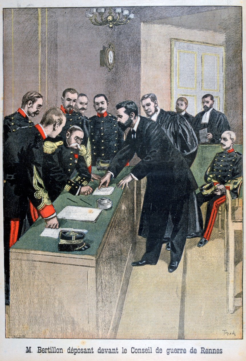 Alphonse Bertillon, Fransız kolluk görevlisi, 1899 by Oswaldo Tofani