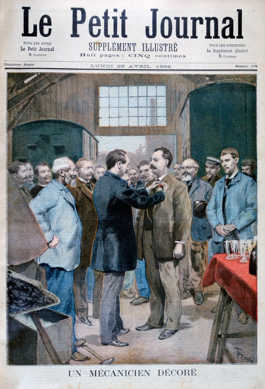 Bir tamircinin dekorasyonu, 1894 by Oswaldo Tofani