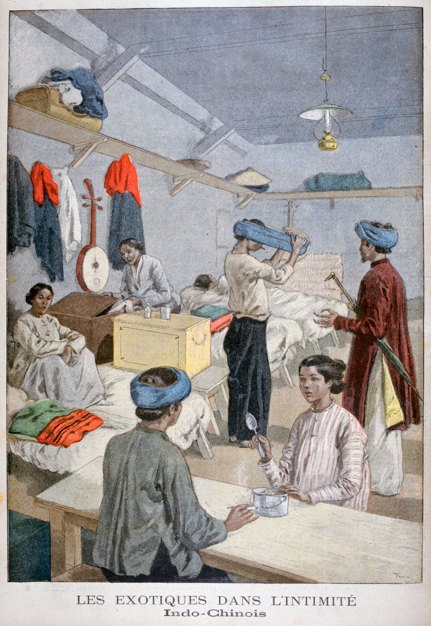Çinhindi sergisi, 1900 Evrensel Sergisi, Paris, 1900 by Oswaldo Tofani