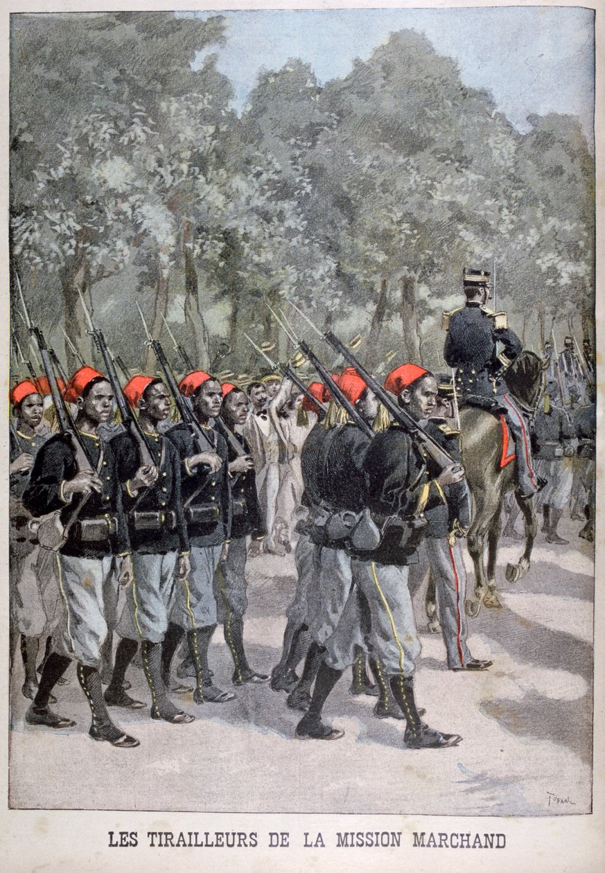 Tüfekçiler, Fransa, 1899 by Oswaldo Tofani