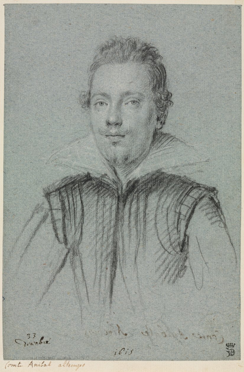 Kont Anibal Altemps by Ottavio Mario Leoni