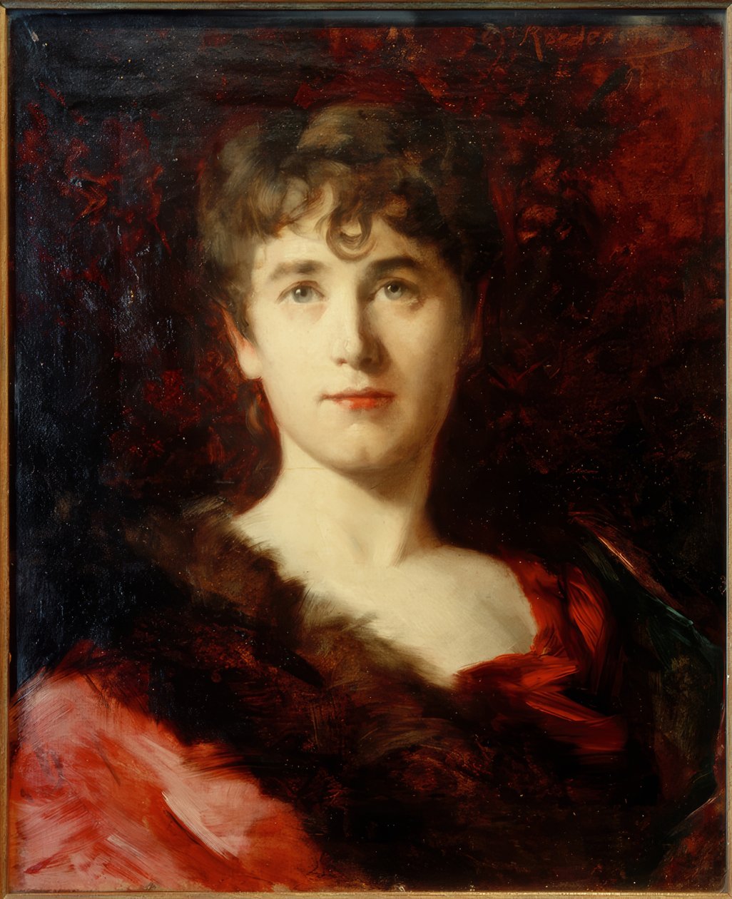 Gertrude Angela Kingston, kızlık soyadı Konstam by Ottilie Roederstein