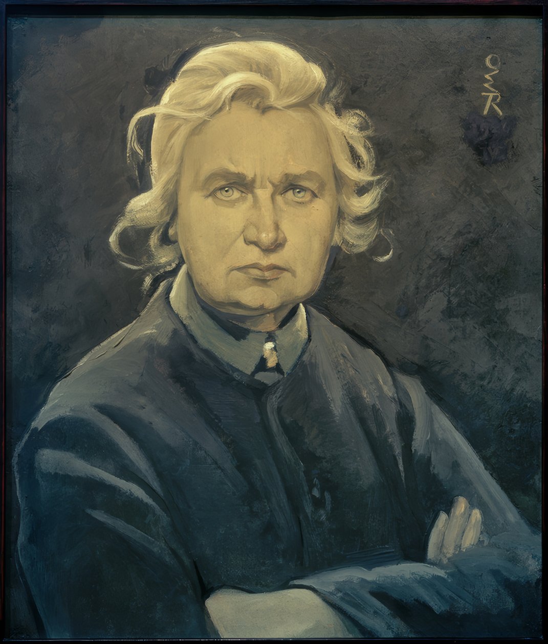 Ottilie W. Roederstein / otoportre 1926 by Ottilie Roederstein