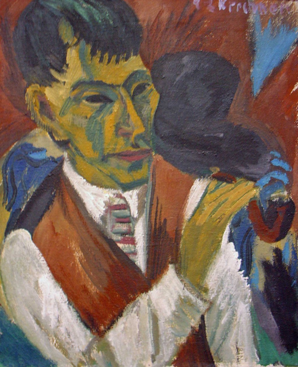 Otto Mueller portresi boru ile by Otto Mueller