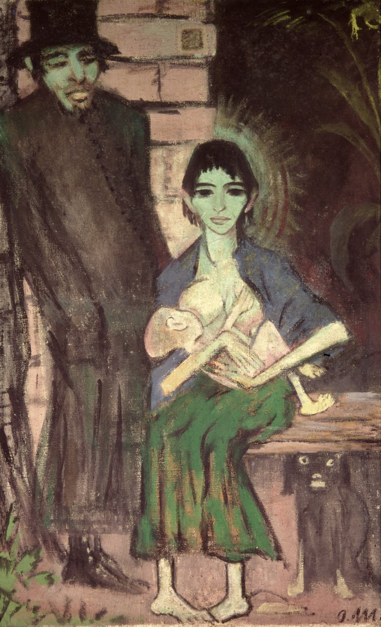 Polonya Ailesi by Otto Mueller