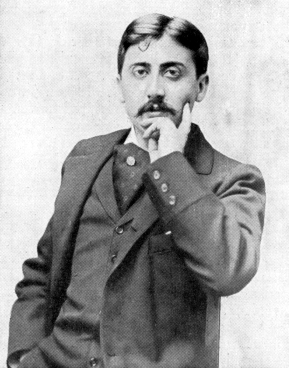 Marcel Proust, Fransız entelektüel, romancı, denemeci ve eleştirmen, 19. yüzyıl sonu - 20. yüzyıl başı. by Otto