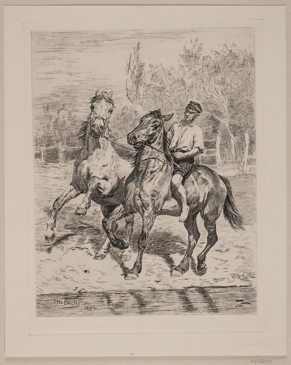 atlar sulandı by Otto Bache