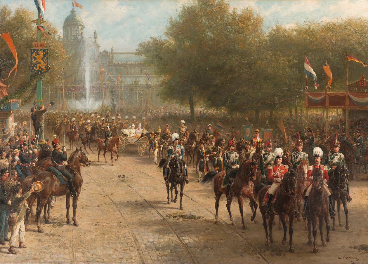 Frederiksplein, Amsterdam, Kraliçe Wilhelmina