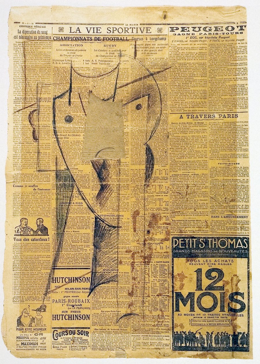 Baş, 1913-1914 by Otto Gutfreund