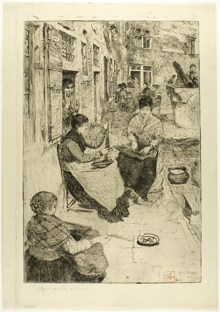 boncuk ipleri by Otto Henry Bacher