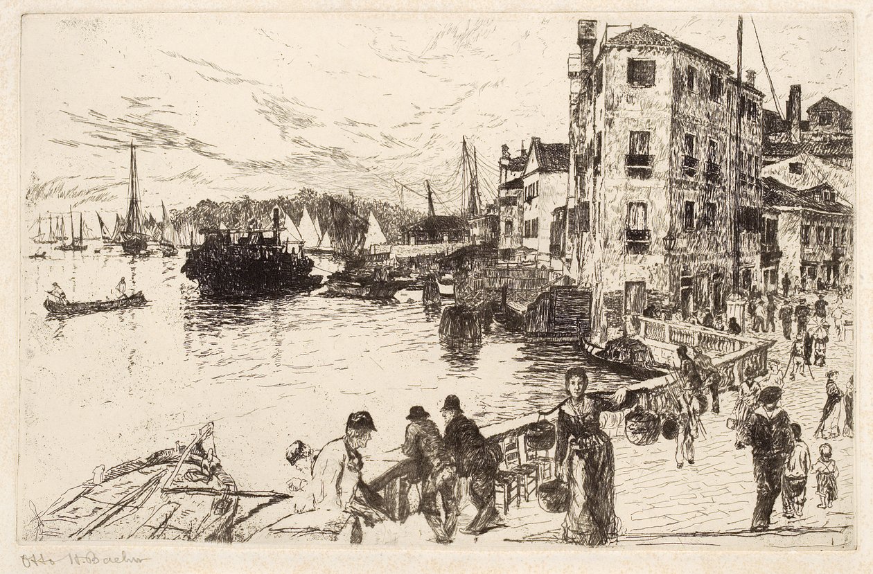 Çeyrek Kale, Riva by Otto Henry Bacher