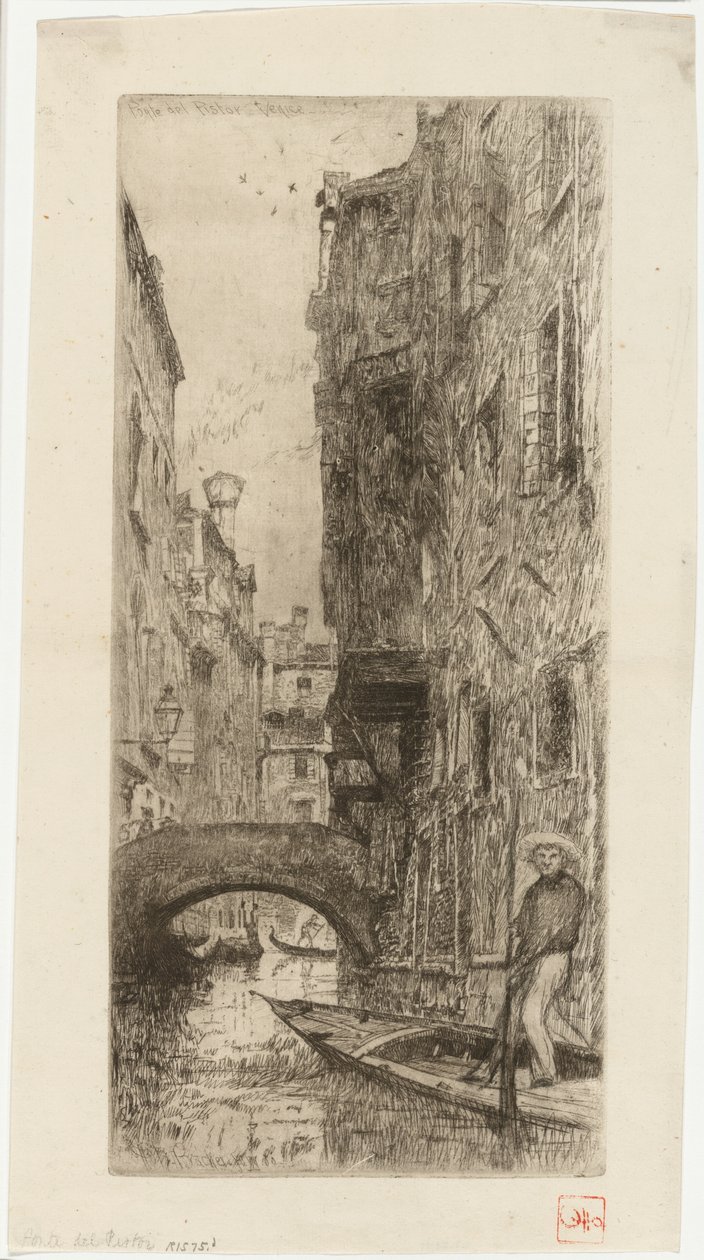 Ponte del Baker by Otto Henry Bacher