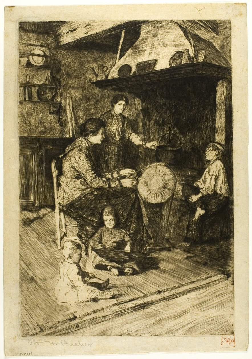 Dantel Yapıcı by Otto Henry Bacher