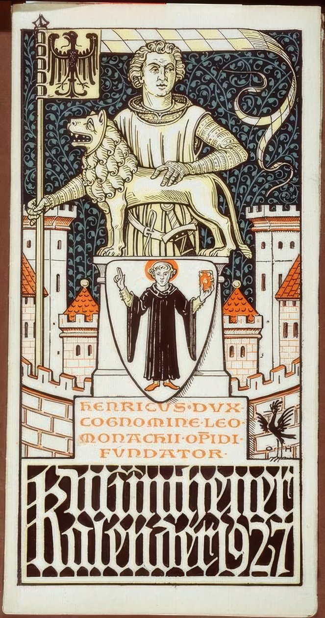 Hessen Halk Devleti arması) yıl) 1920 by Otto Hupp