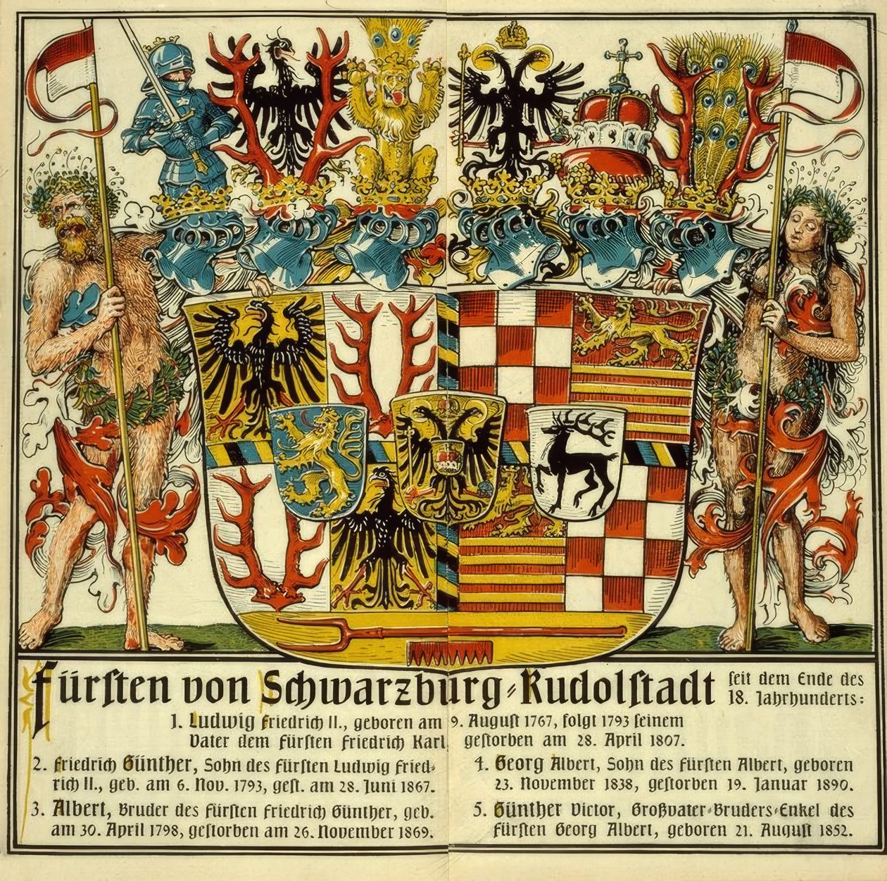 Schwarzburg-Rudolstadt Prensi by Otto Hupp