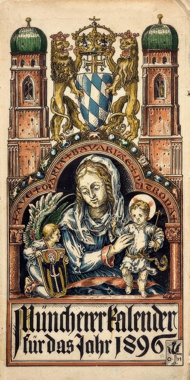 Bavyeralı Meryem by Otto Hupp