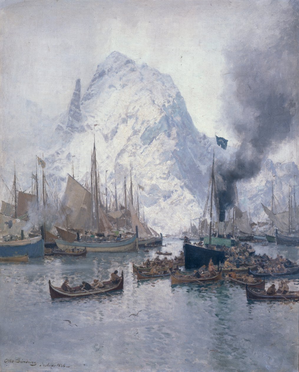 Agnsilddamperen, Svolvaer