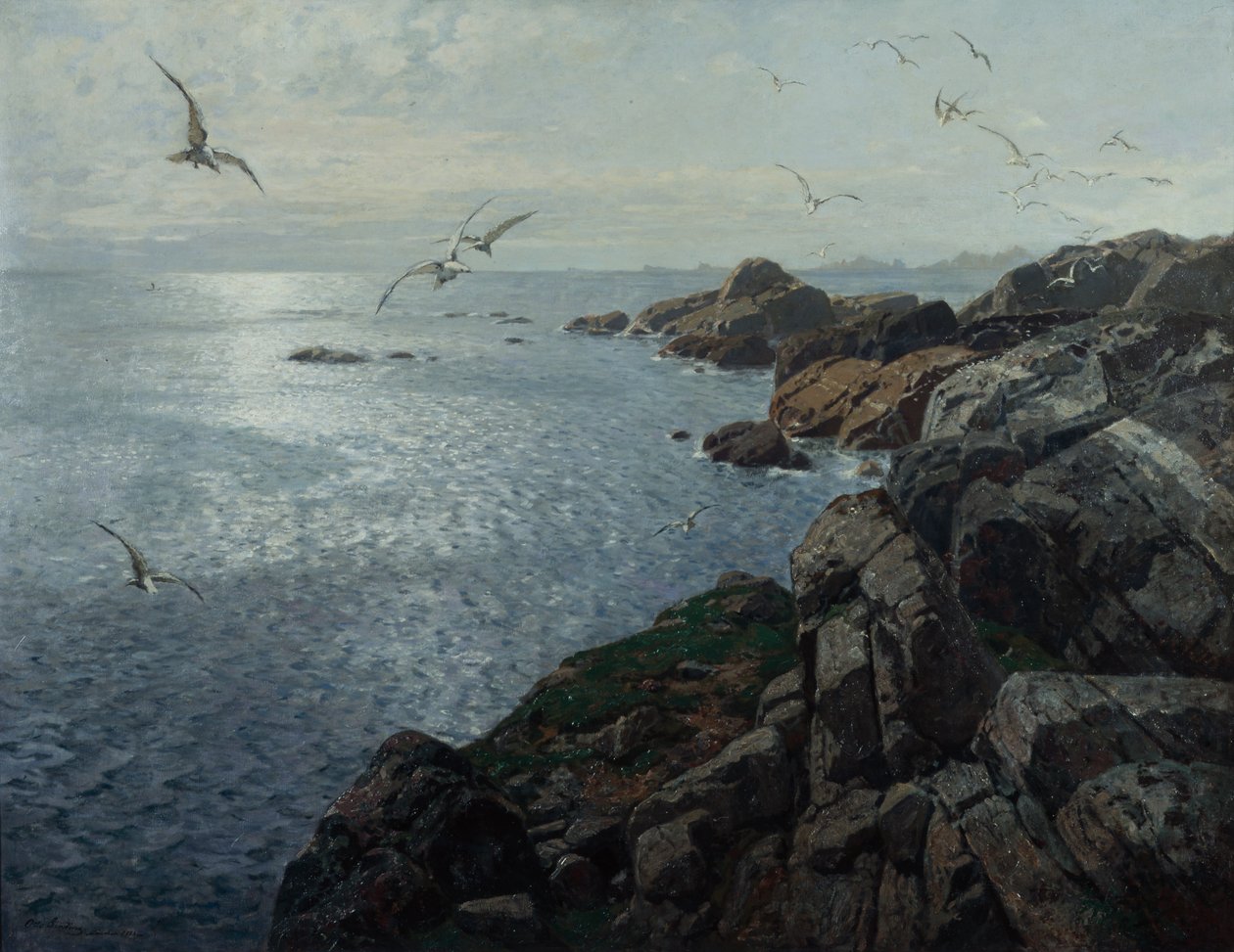 En Dıştaki Skerry, Münih by Otto Ludvig Sinding