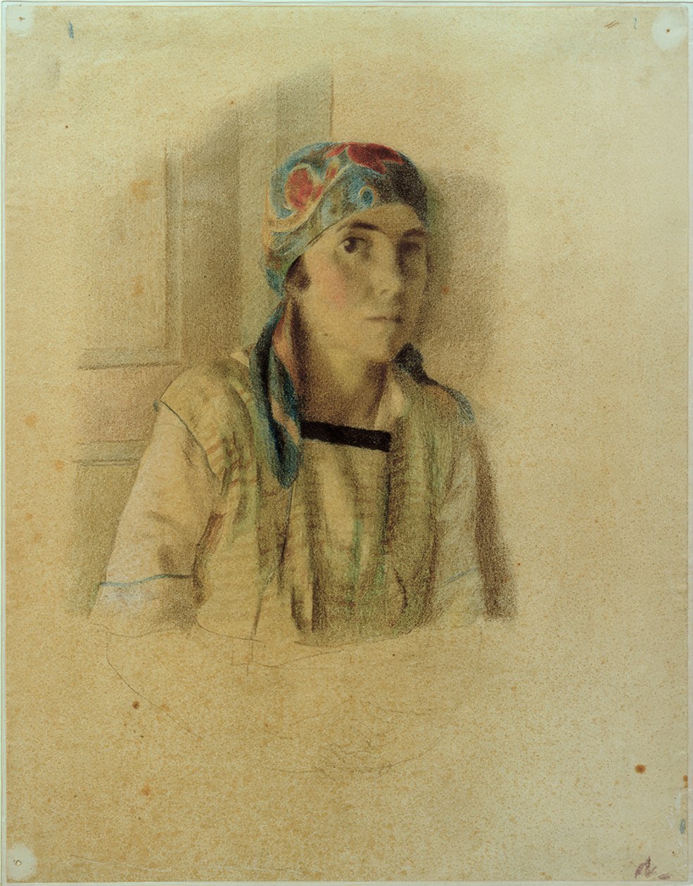 başörtülü kız by Otto Meyer Amden