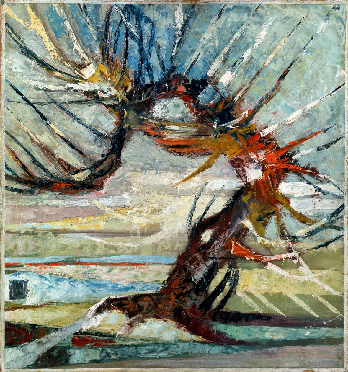 Bir Ağaç, 20. yüzyılın başlarında. by Otto Mueller