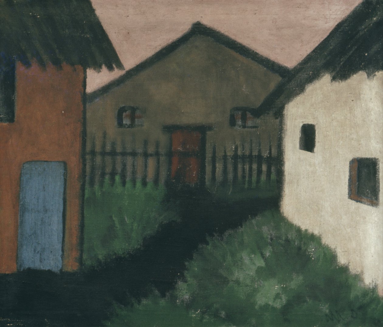 Köy Evleri by Otto Mueller