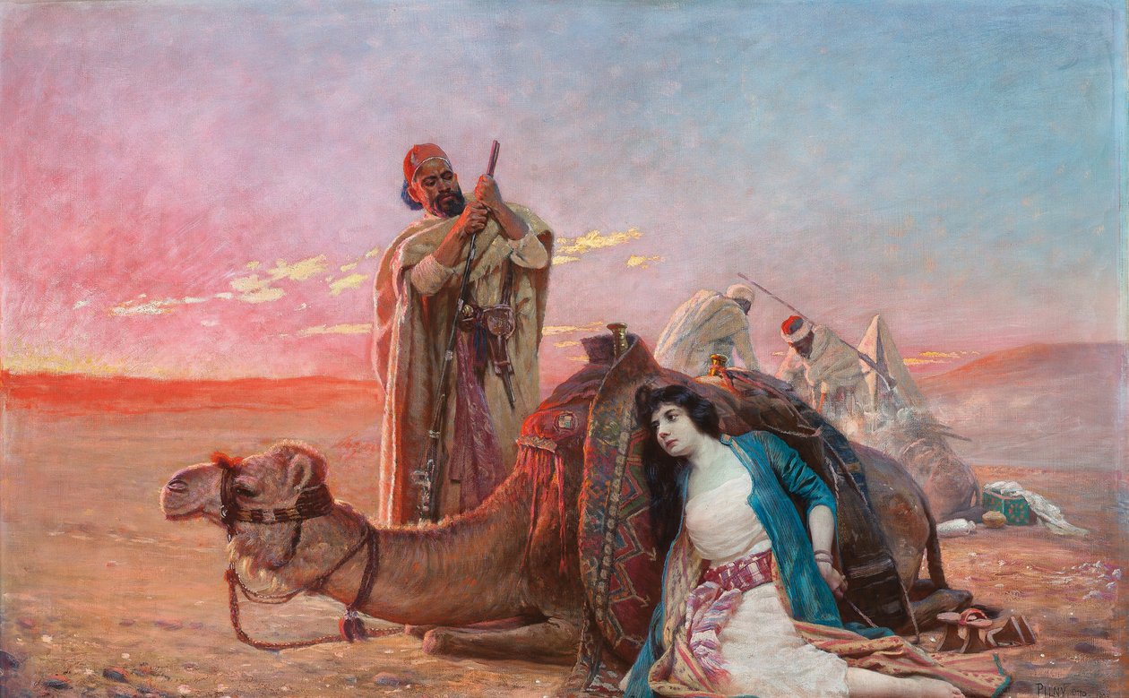 Çölde Dinlenme by Otto Pilny
