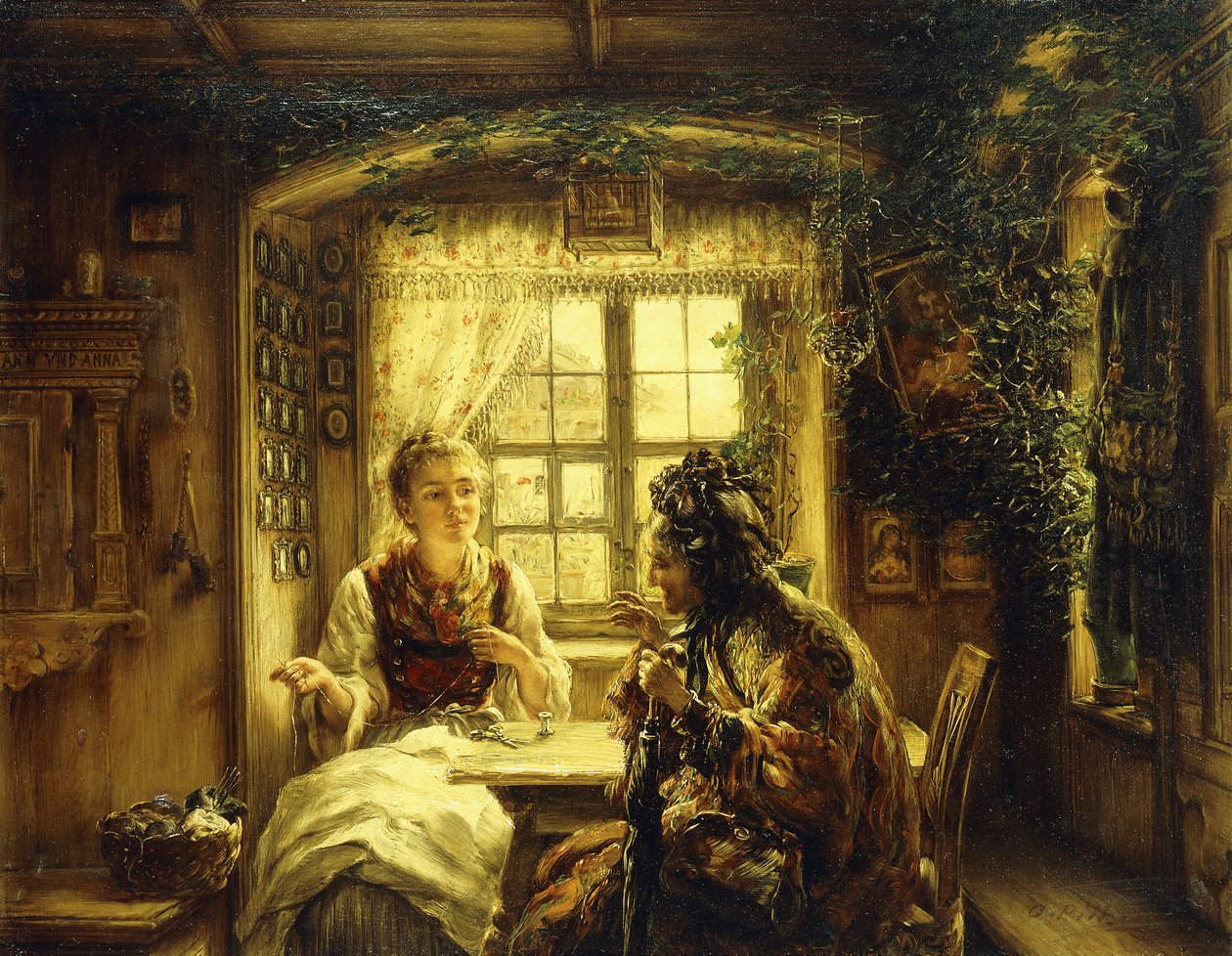 Öğleden Sonra Ziyareti, by Otto Piltz