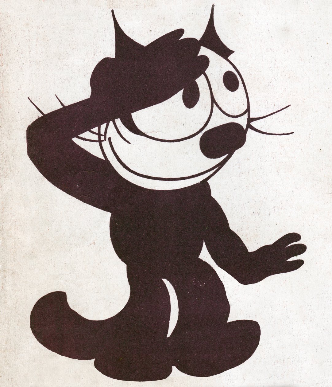 Kedi Felix. Kedi Felix. (illüstrasyon, yaklaşık 1930) by Otto and Sullivan Pat Messmer