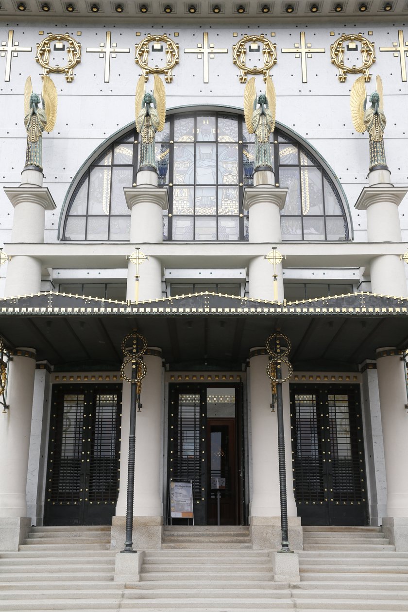 Otto Wagner, Viyana, Avusturya tarafından tasarlanan Am Steinhof kilisesi (kilise Leopld) (fotoğraf) by Otto Wagner