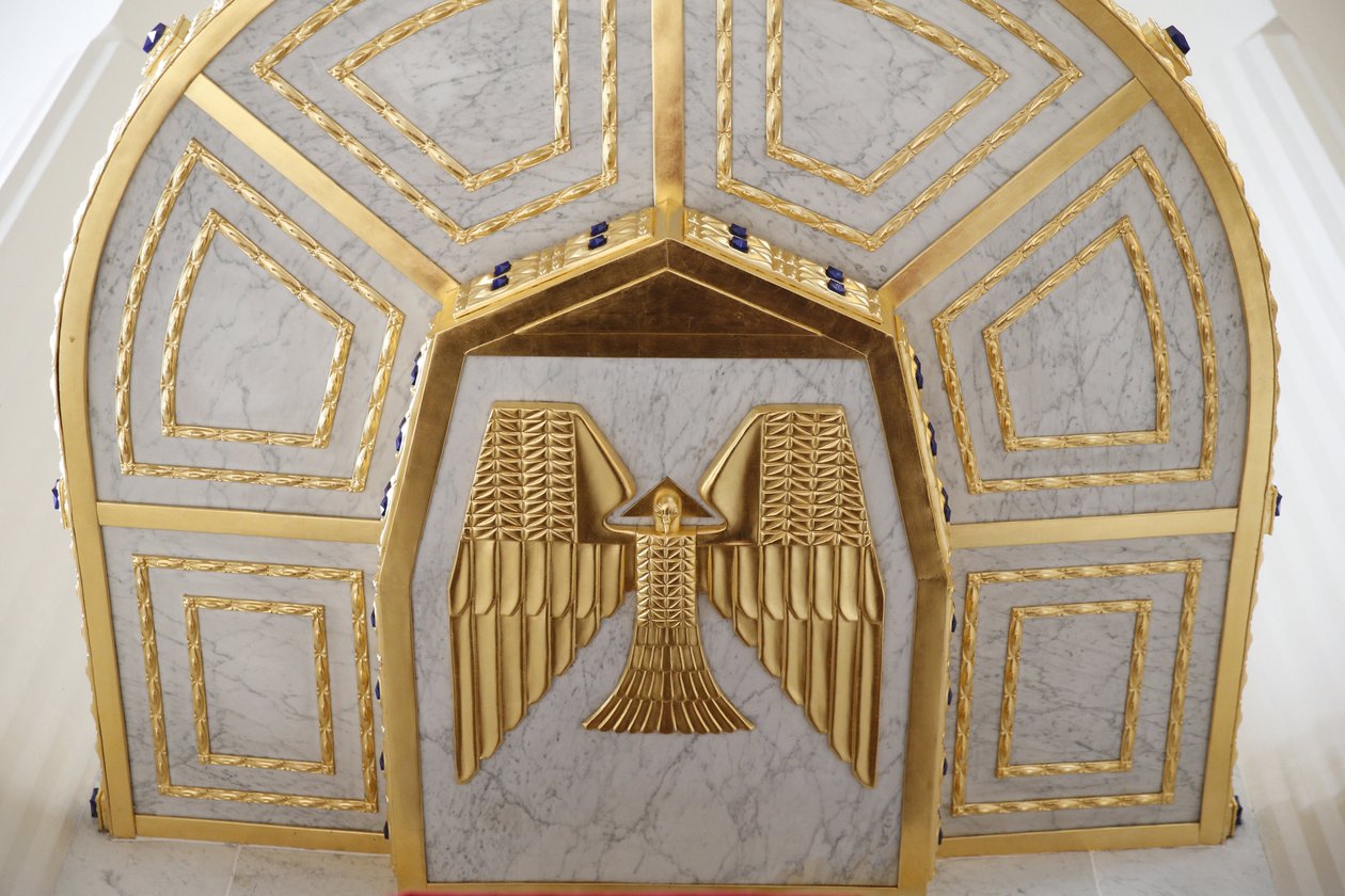 Kutsal Ruh Am Steinhof kilisesi (kilise Leopold), Viyana, Avusturya (fotoğraf) by Otto Wagner