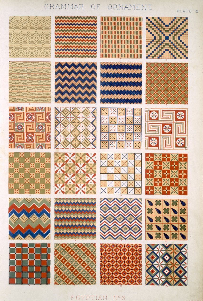 Mısır No 6, Plaka IX, Owen Jones