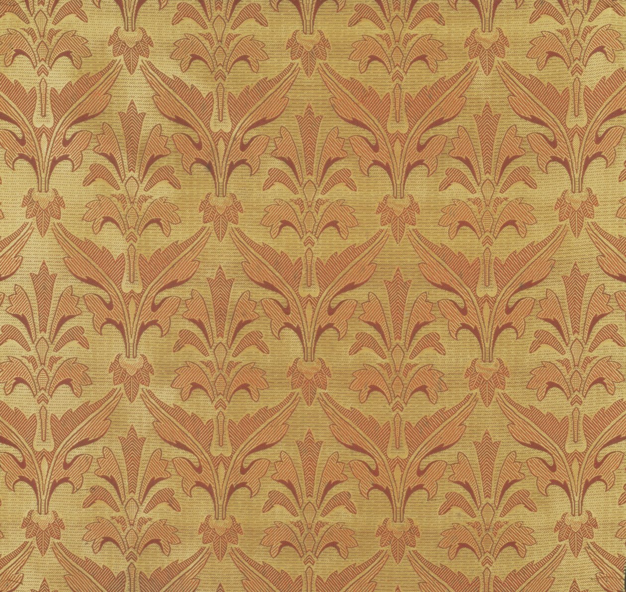 İtalyan, Warner, Sillet & Ramm tarafından yapıldı, c.1870 tasarlandı (jakarlı dokuma ipek) by Owen Jones