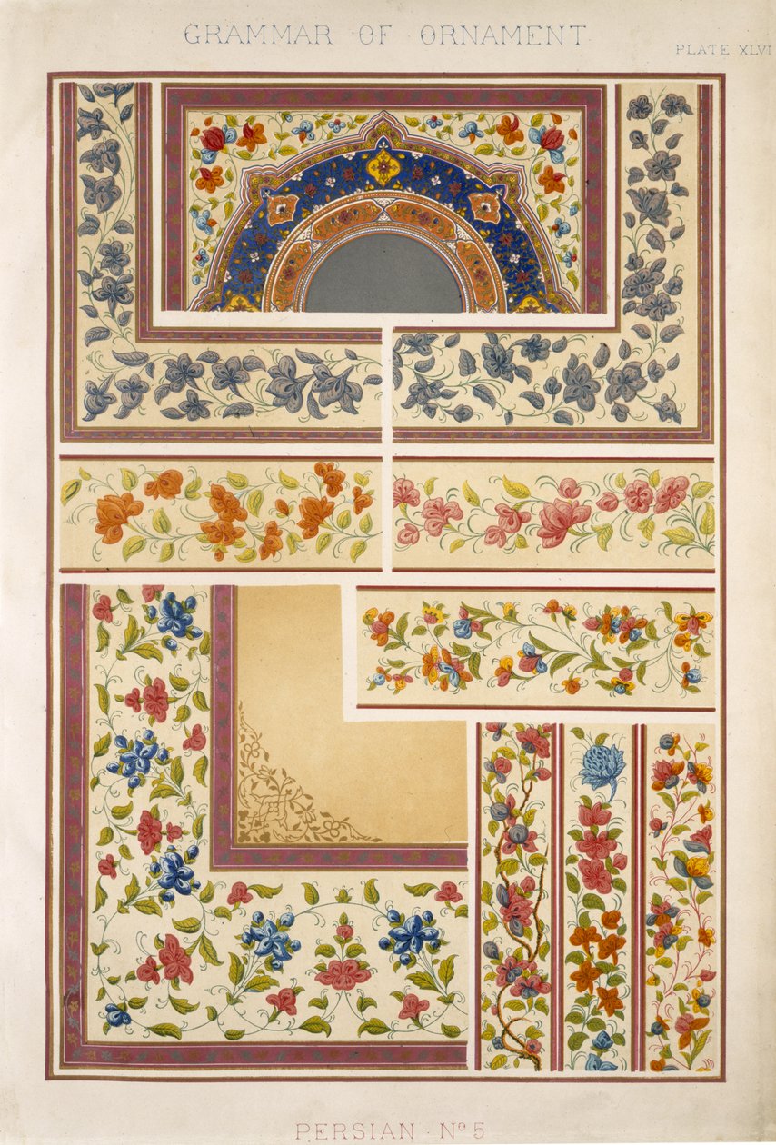 Farsça No 5, levha XLVII, Owen Jones