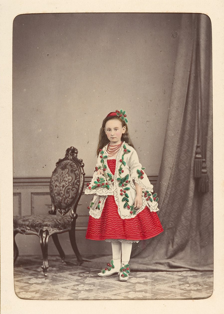 Follett Ailesi, Süslü Bir Elbise Balosu İçin Kostümlü Çocuklar Albümü, yakl. 1880. by Owen Angel