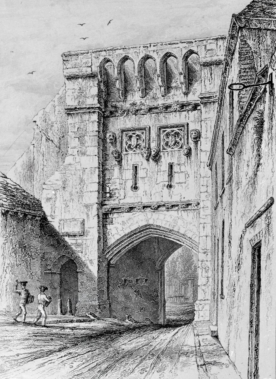 Batı Kapısı Winchester, 1830 dolayları by Owen Brown Carter