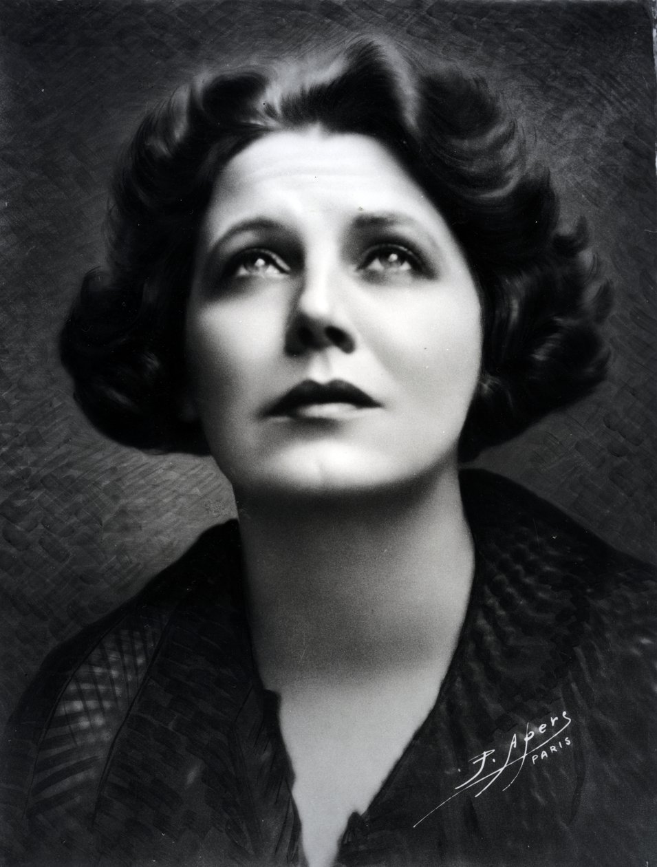Damia'nın Portresi (1889-1978) by P. Apers