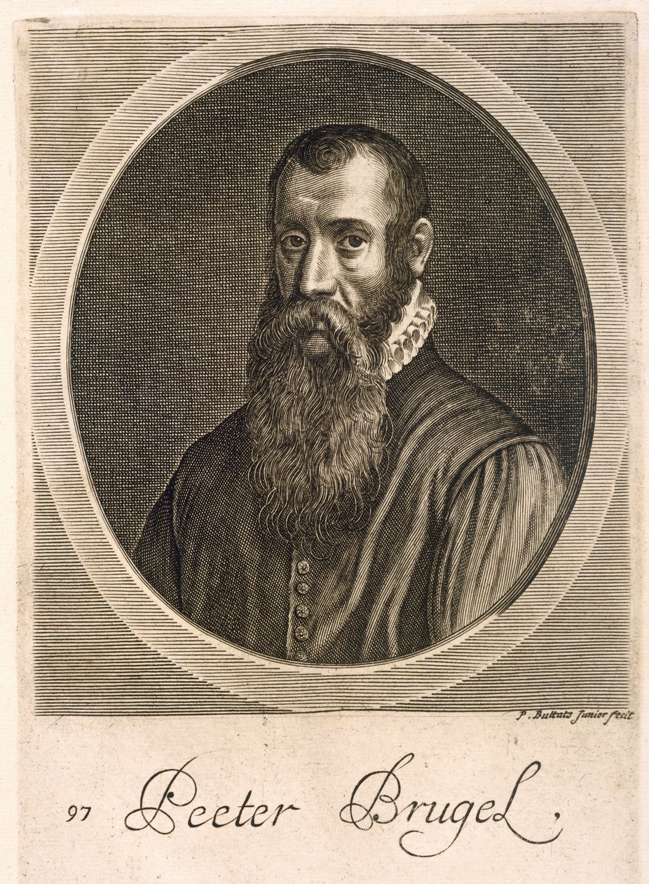 Yaşlı Pieter Bruegel by P. Bouttats