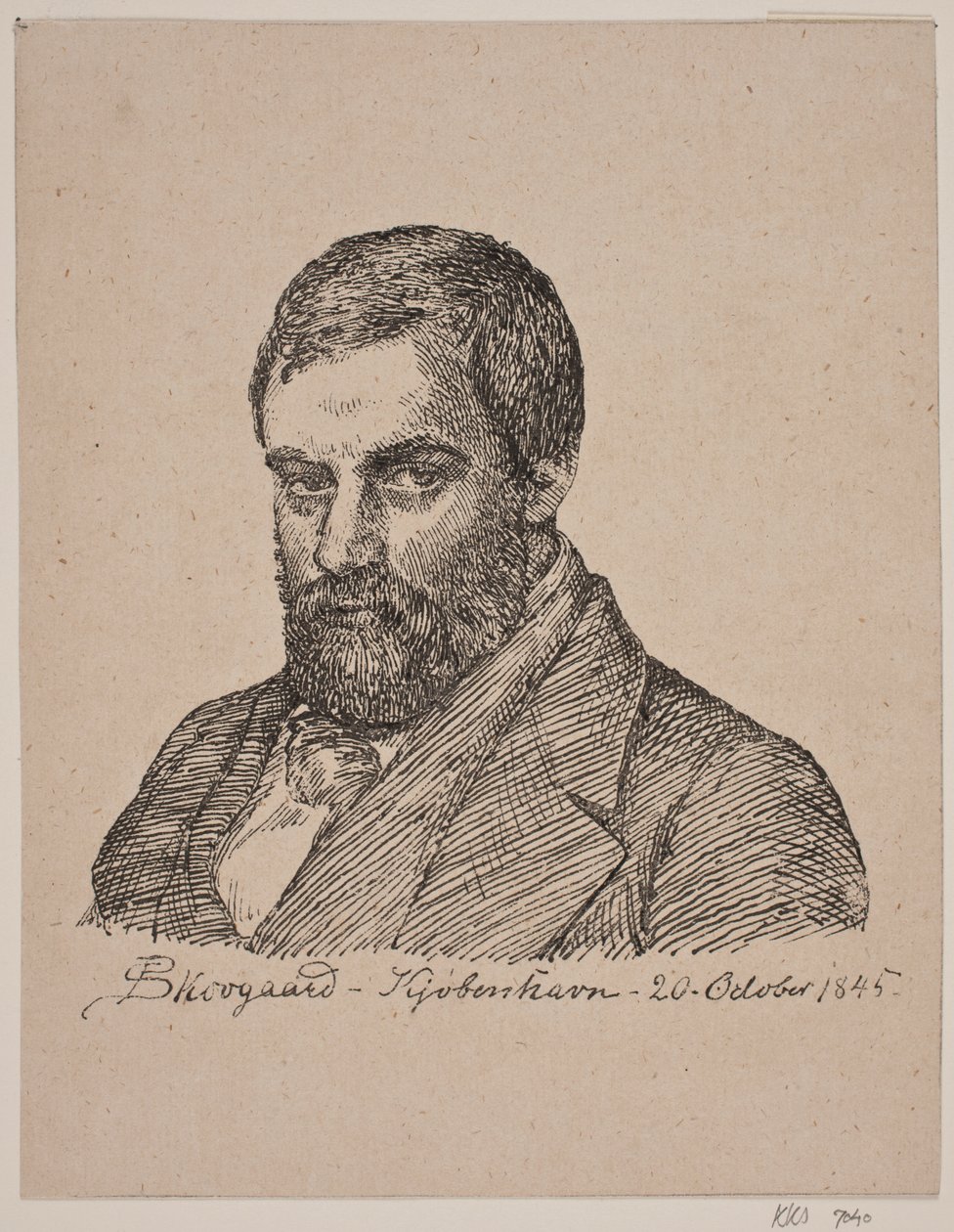 Lorenz Frolich by P.C. Skovgaard